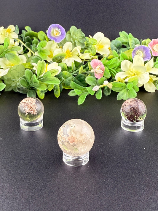 Mini Garden Quartz Spheres