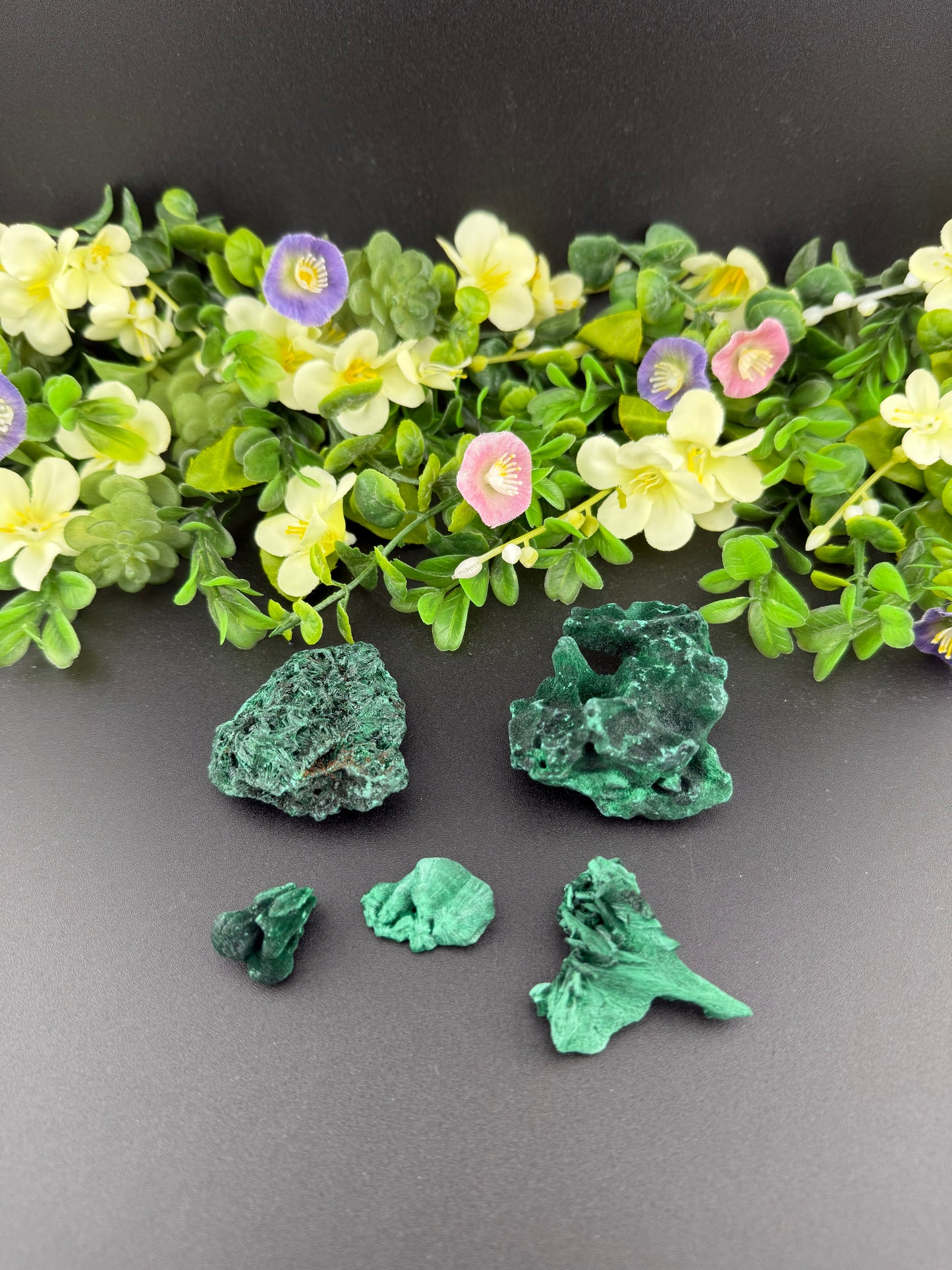 Velvet Malachite Specimens