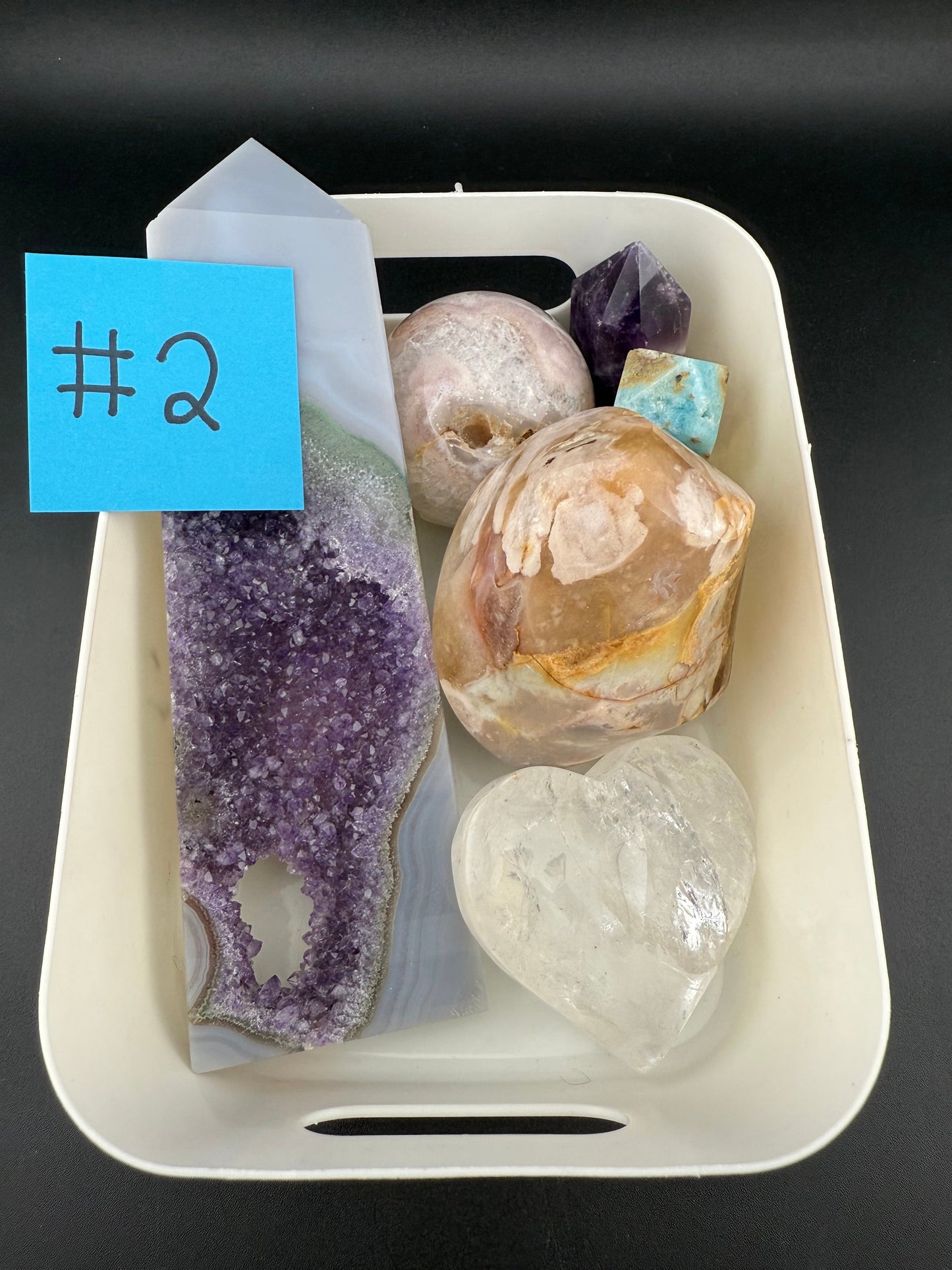 Perfectly Imperfect Crystal Grab Baskets ($100 Value)
