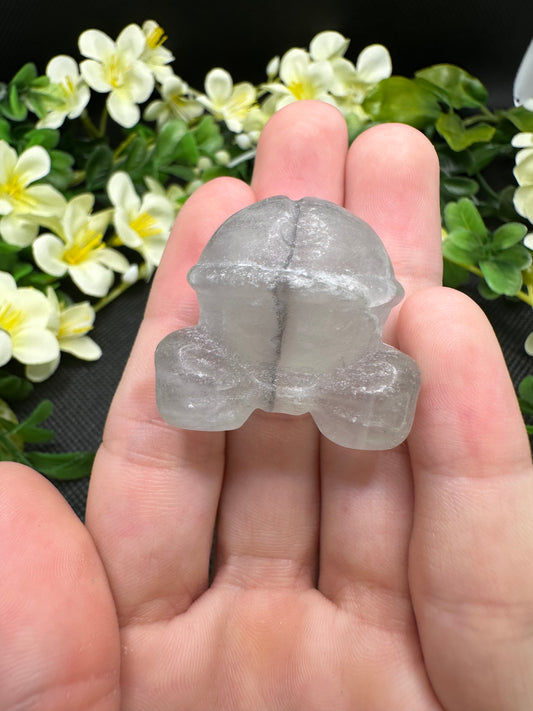 Fluorite Bell Carving