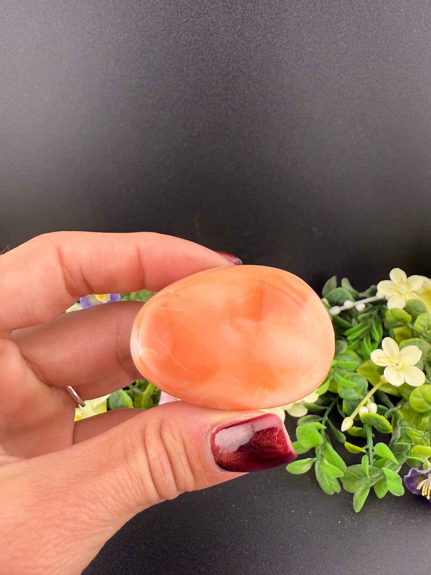 Small Carnelian Palmstone
