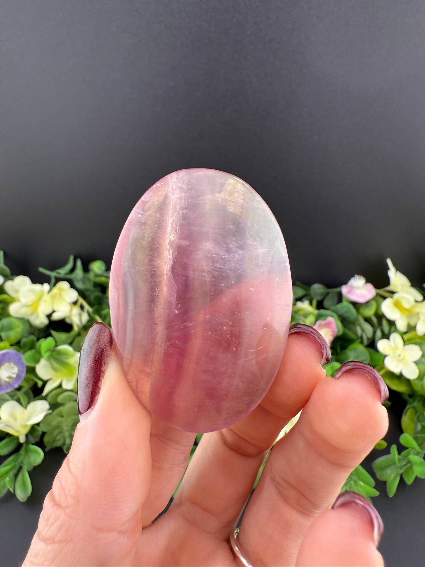 Candy Fluorite Palmstone
