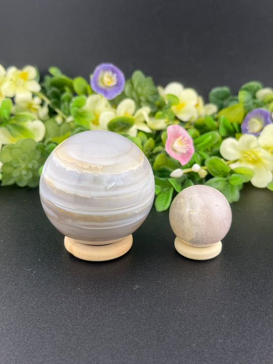 Wooden Ring Sphere Stands