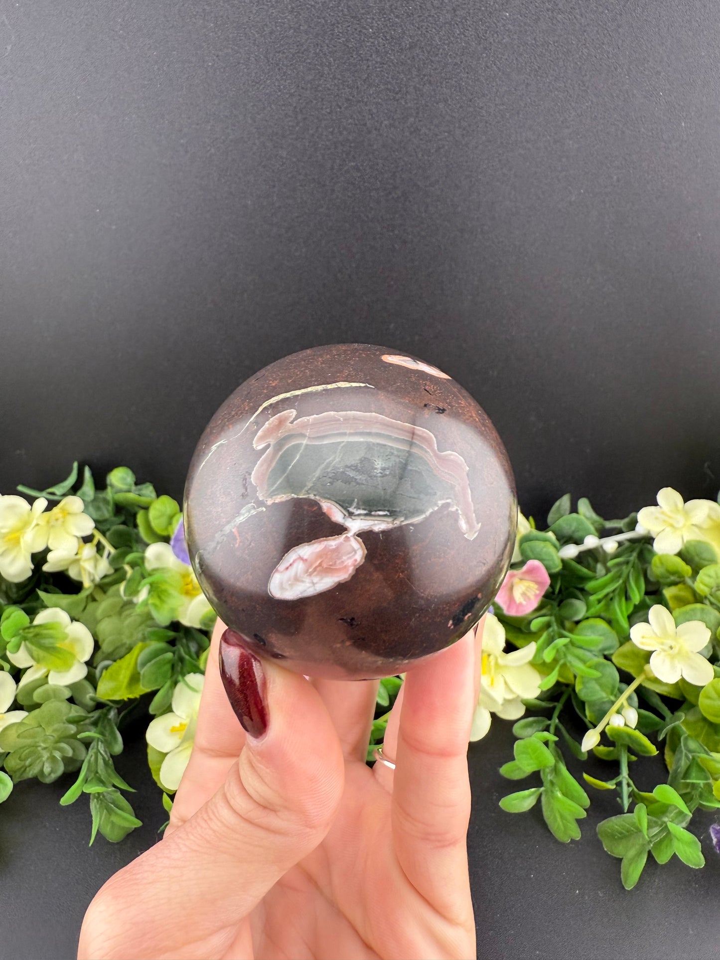 Ocean Jasper Sphere