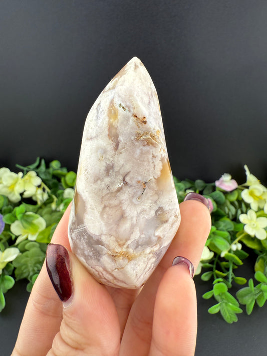 Small Flower Agate Flame