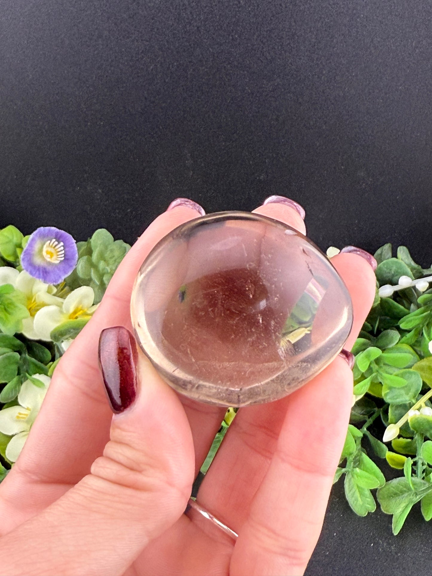 Smoky Quartz Palmstone