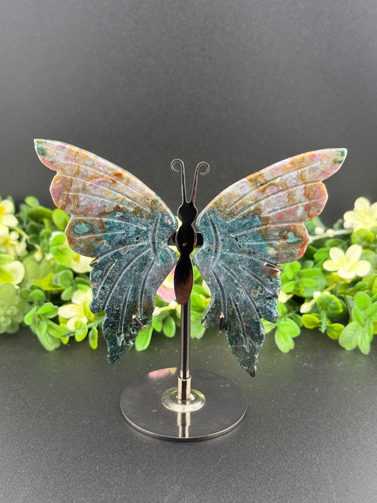 Ocean Jasper Butterfly Wings