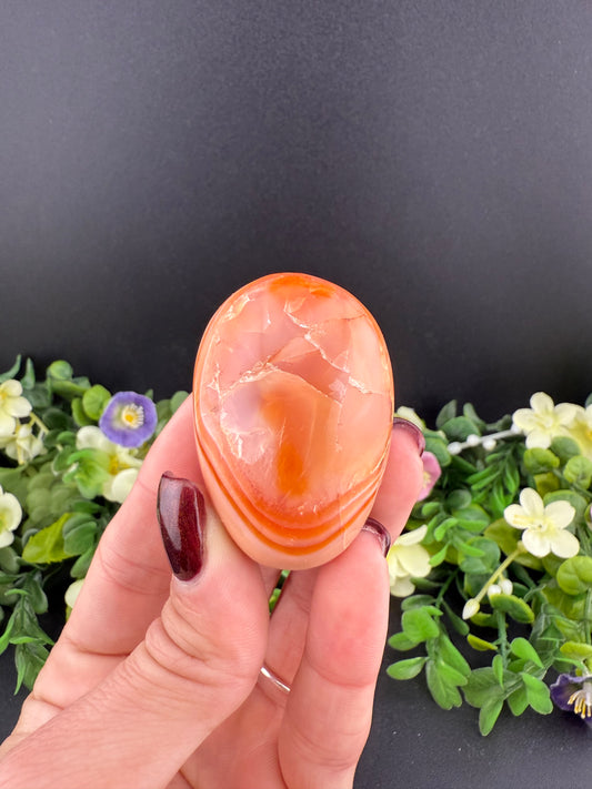 Small Carnelian Palmstone