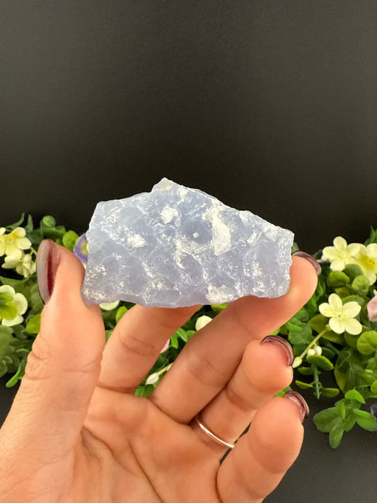 Raw Blue Lace Agate