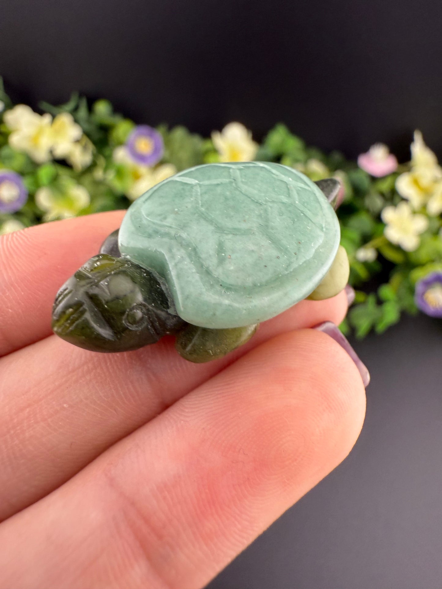 Tiny Turtle Carvings