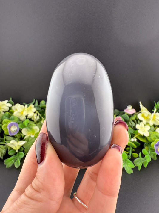 Skinny Orca Agate Palmstone